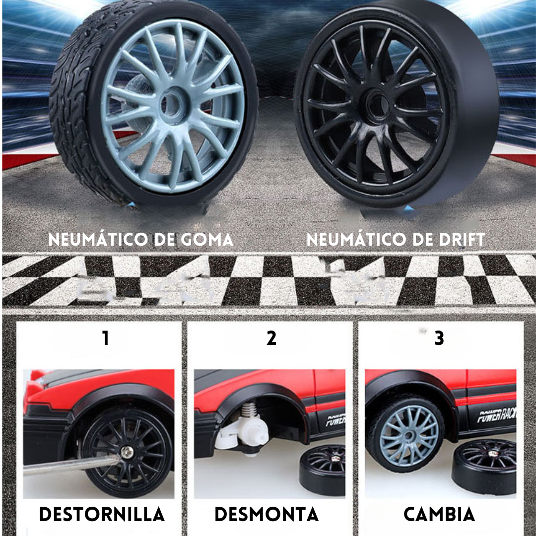 DriftWheels® Carro control remoto