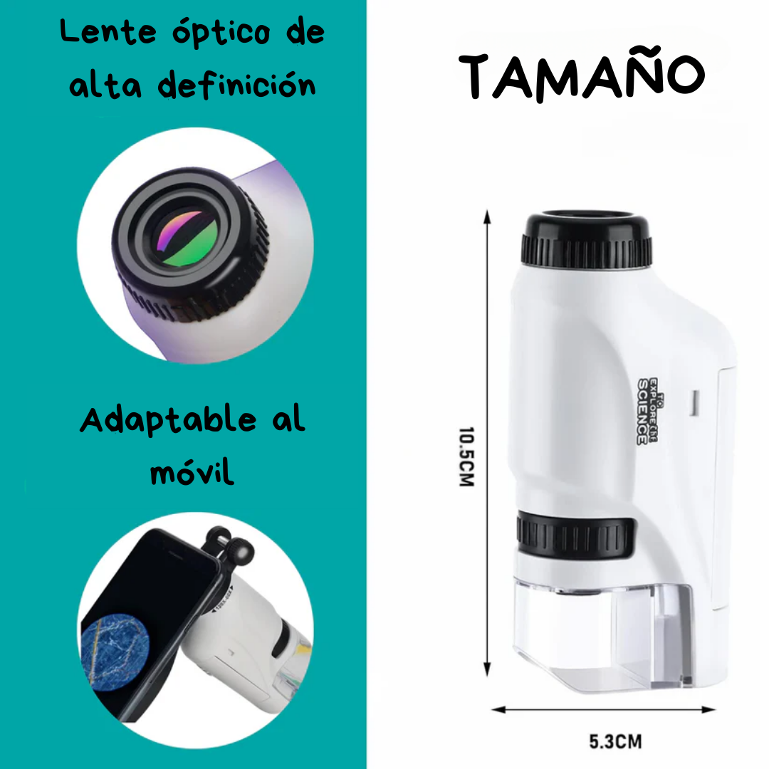 Microexplora® mini microscopio