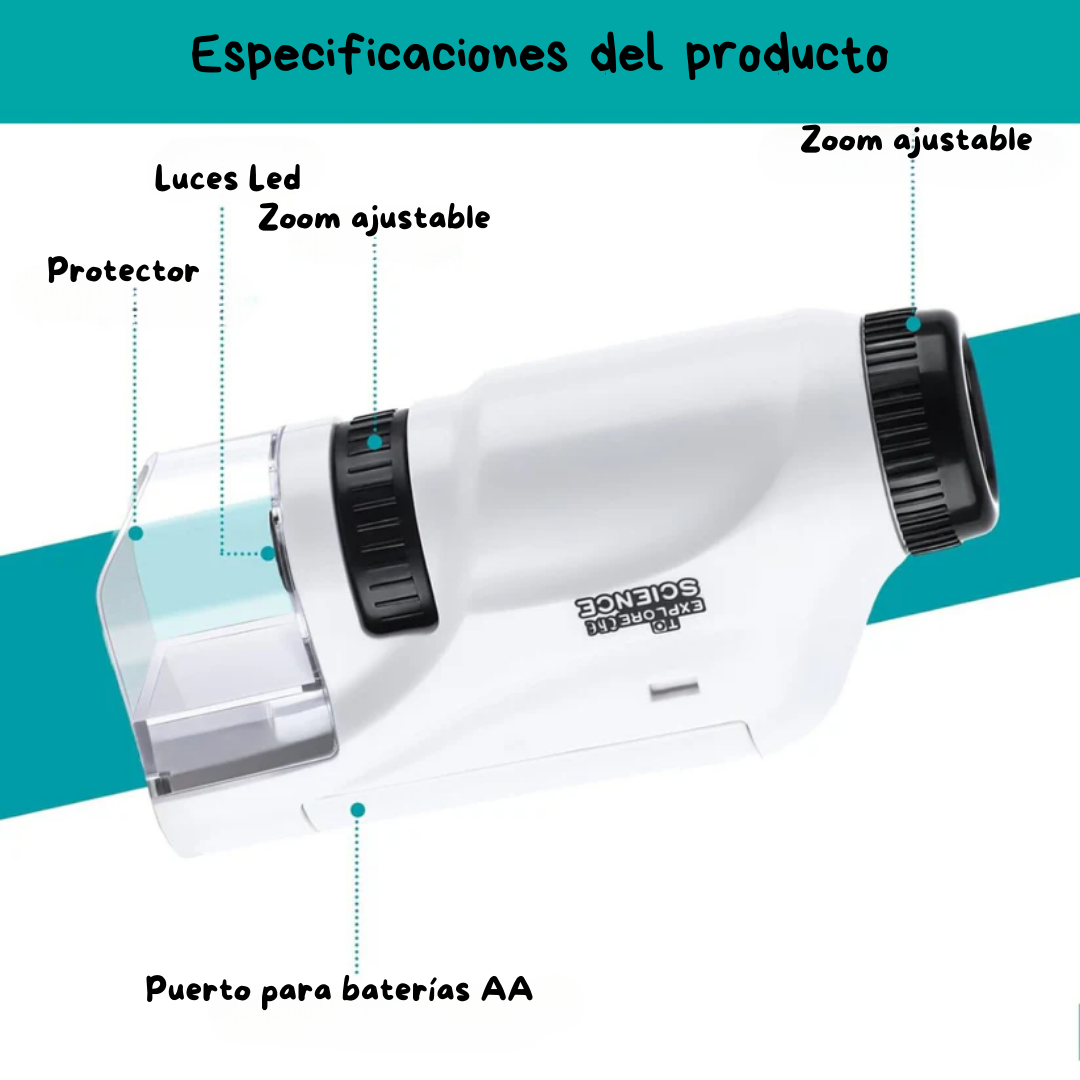 Microexplora® mini microscopio