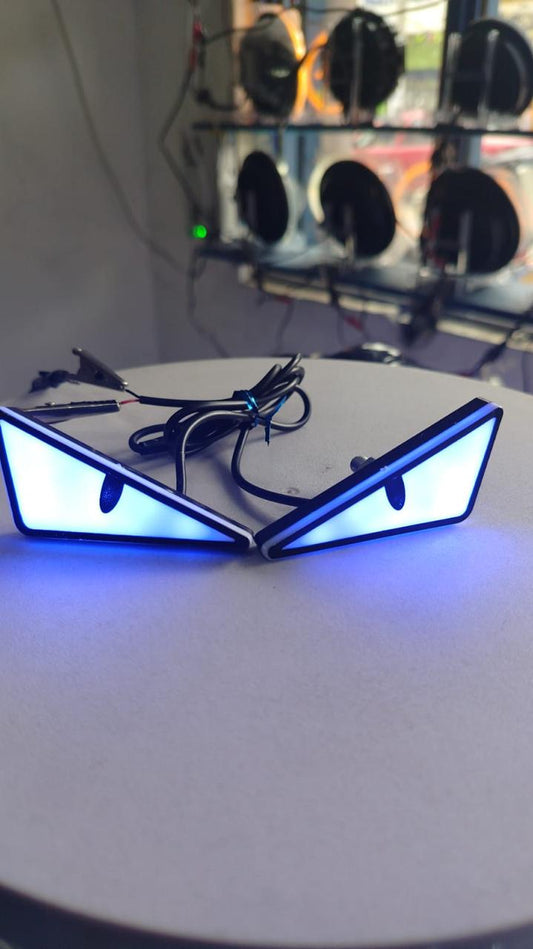 PAR DE OJOS COLORES (PARA MOTO Y CARRO)