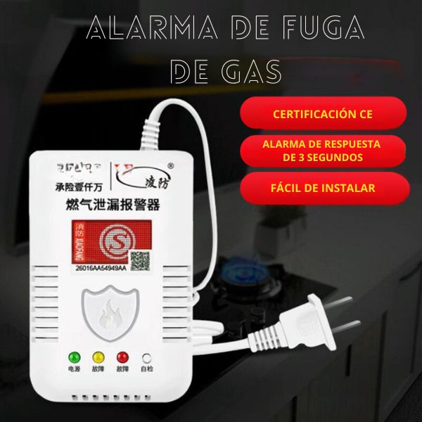 SafeGuard® ALARMA DETECTORA DE GAS NATURAL