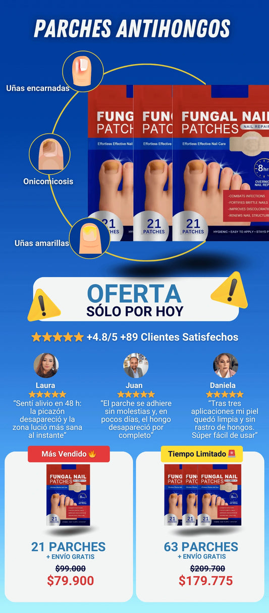 Parches antihongos