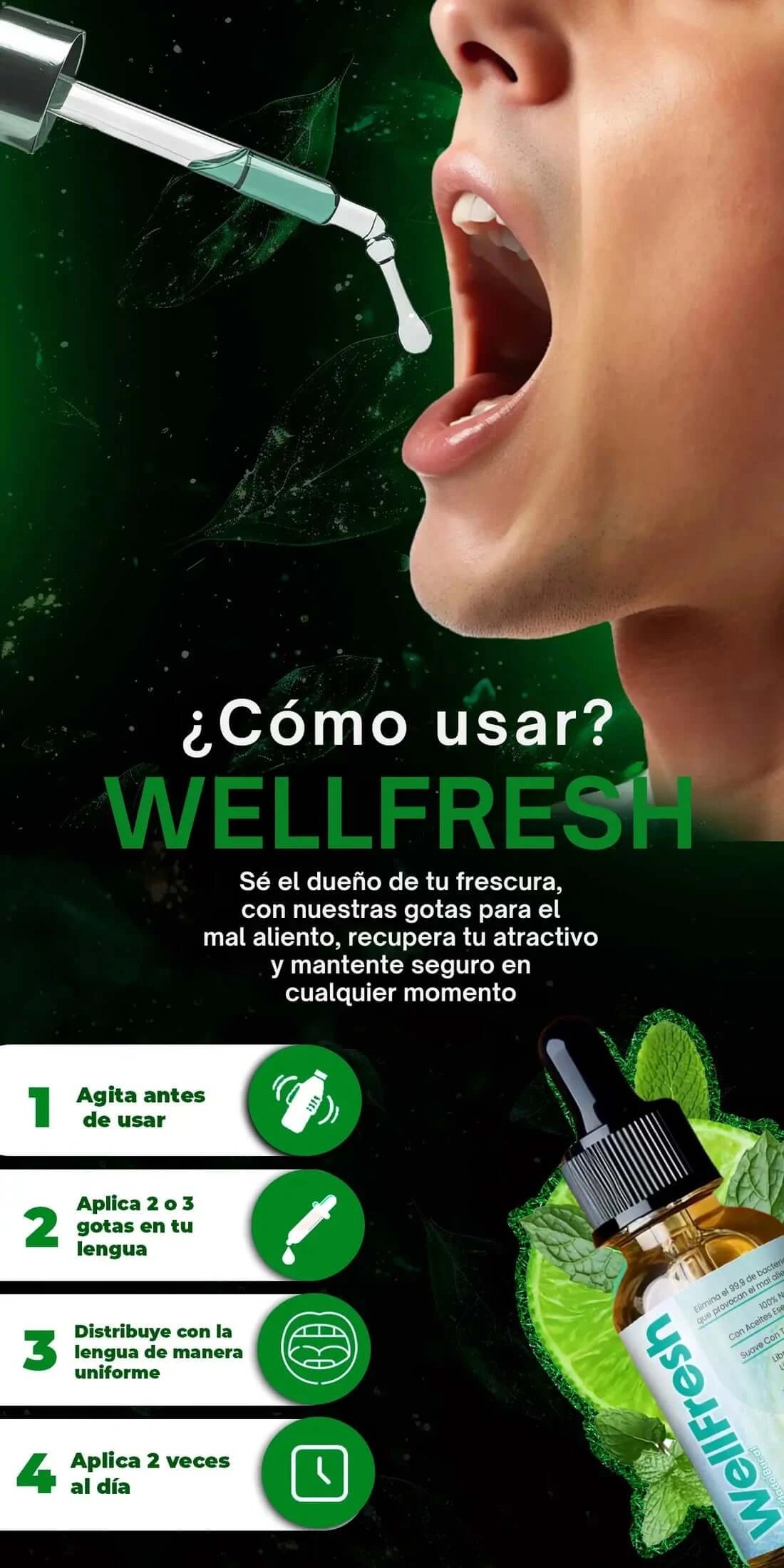 Well Fresh® elimina el mal aliento – VITALMAXSTORE